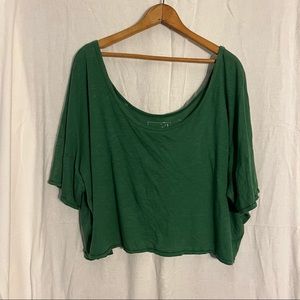 We The Free Green Tee